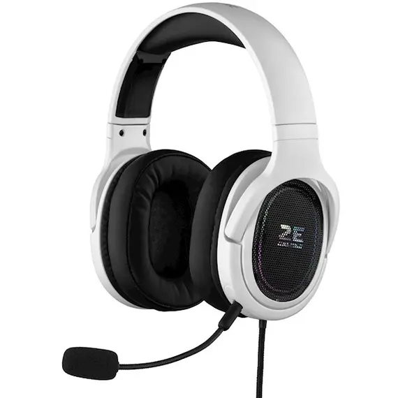 ყურსასმენი 2E HG330 RGB 7.1 (2E-HG330WT-7.1) WHITE , 3 image - Primestore.ge