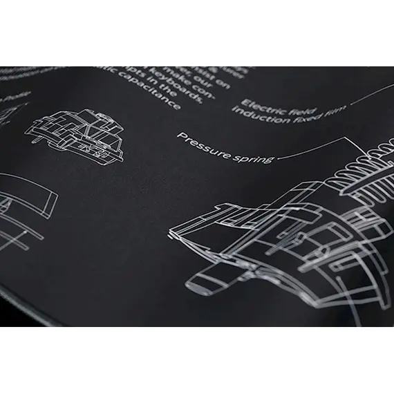 მაუსის პადი Varmilo ZDB005-01 Mousepad EC Mechanical Switch Desk Mat XL , 3 image - Primestore.ge