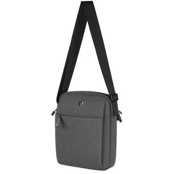 ლეპტოპის ჩანთა 2E Vertical Bag, Melange 10", Black , 5 image - Primestore.ge