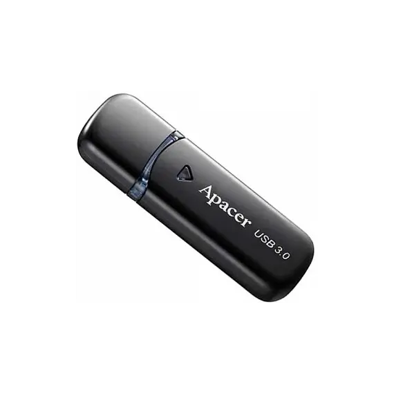 ფლეშ მეხსიერება APACER AH355 64GB USB3.0 (AP64GAH355B-1) BLACK  - Primestore.ge