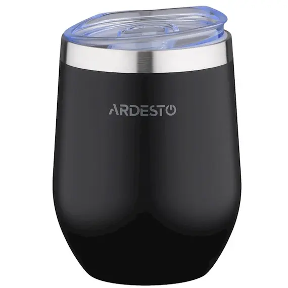 თერმო ჭიქა Ardesto AR2635MMB 350ml Travel mug Compact mug Black  - Primestore.ge