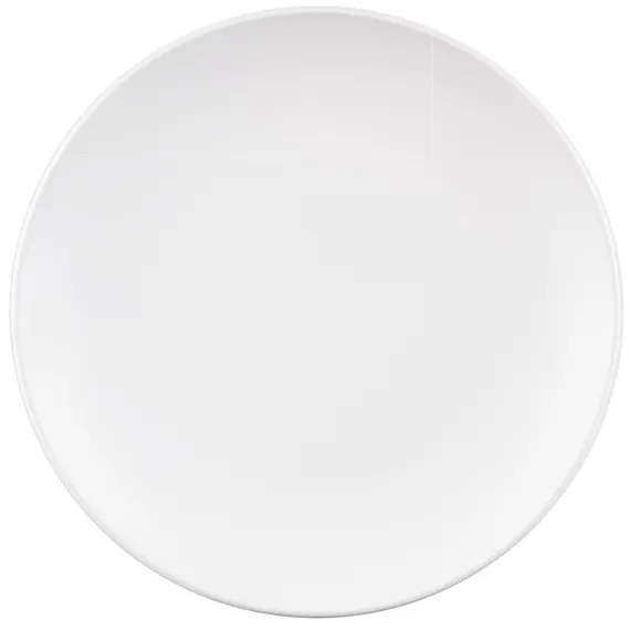 თეფში Ardesto AR2926WM Dinner Plate Lucca, 26 cm, Ceramics White  - Primestore.ge