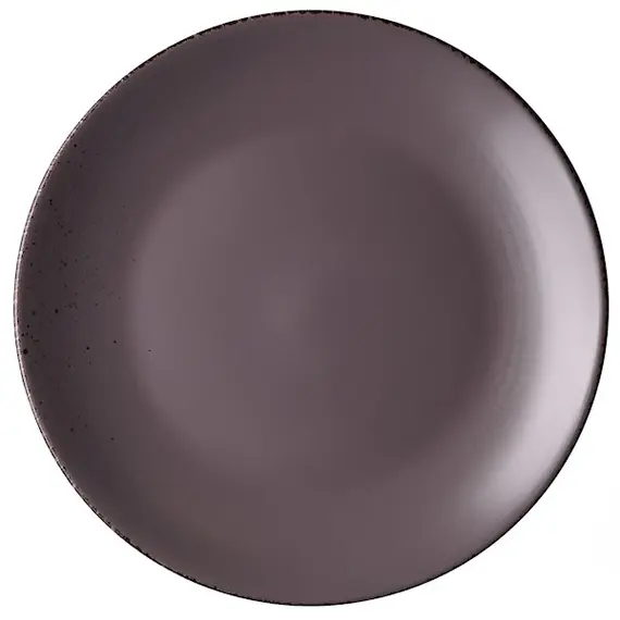 თეფში Ardesto AR2919GMC Dessert Plate Lucca, 19 cm, Ceramics Grey Brown - Primestore.ge