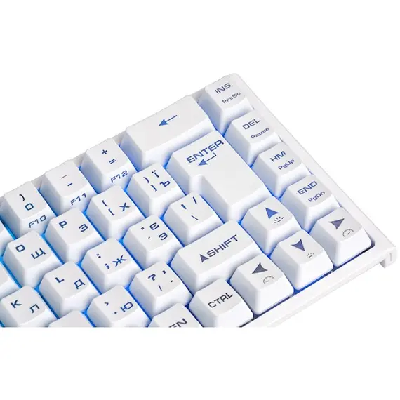კლავიატურა 2E 2E-KG360UWT Gaming KG360 Wireless Keyboard, RGB, White , 5 image - Primestore.ge