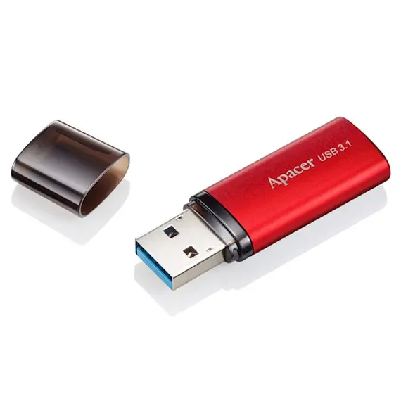 ფლეშ მეხსიერება Apacer 16GB USB 3.1 Gen1 AH25B Red  - Primestore.ge