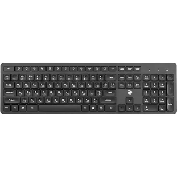 კლავიატურა + მაუსი 2E MK420WB, Wireless Keyboard and Mouse, Black , 2 image - Primestore.ge