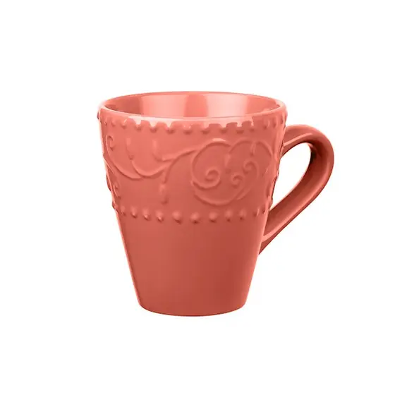 Cup Ardesto AR2936OC Cup Olbia, 360 ml, Ceramics Deep Orange
