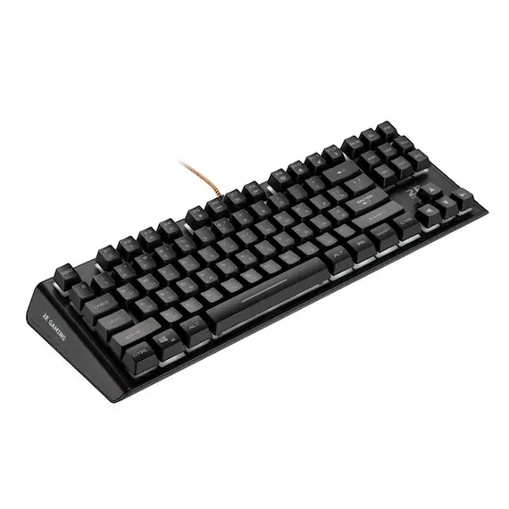 კლავიატურა 2E KG355 LED, USB, Wired, Gaming Keyboard Black , 3 image - Primestore.ge