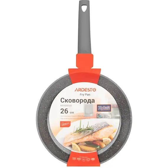 ტაფა Ardesto AR1926GLG 26cm, Grey , 3 image - Primestore.ge