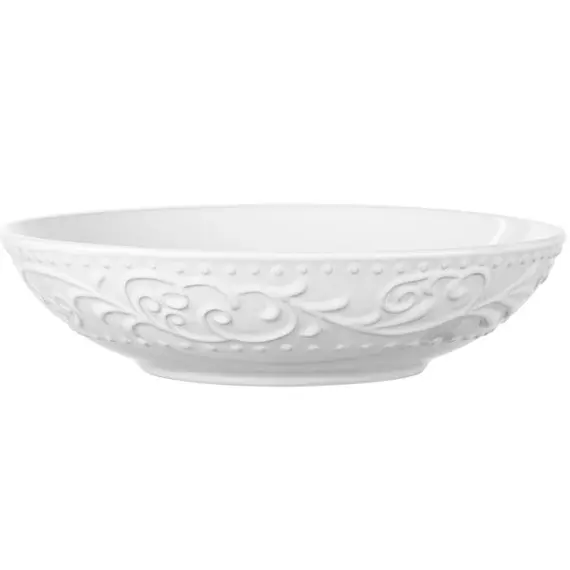 სუპის თასი Ardesto AR2920WC Soup bowl Olbia, 20 сm, Ceramics White  - Primestore.ge