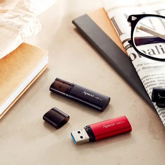 ფლეშ მეხსიერება Apacer 16GB USB 3.1 Gen1 AH25B Red , 4 image - Primestore.ge