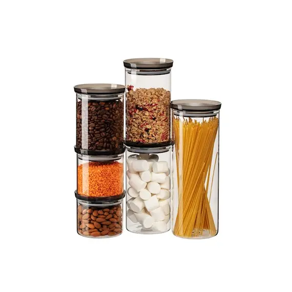 ქილა Ardesto AR1338SF Jar Fresh, 380 ml, Transparent , 4 image - Primestore.ge
