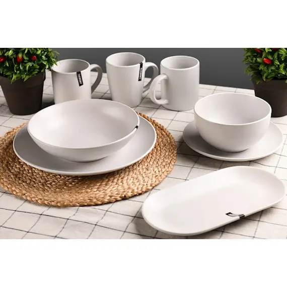 Cup Ardesto AR2933WM Cup Lucca, 330 ml, Ceramics White, 2 image