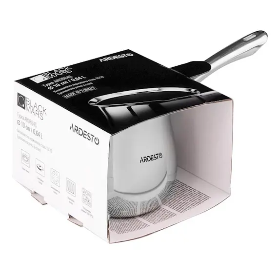 ყავის მადუღარა Ardesto AR0864S 0,64L Silver , 2 image - Primestore.ge