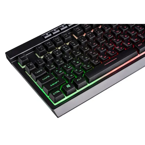 კლავიატურა 2E 2E-KG300UB Gaming KG300 Keyboard, LED, USB, Black , 7 image - Primestore.ge