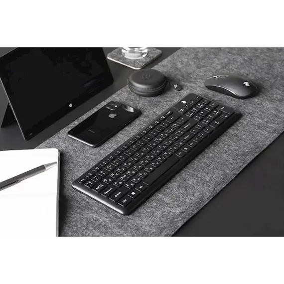 კლავიატურა 2E KS230WB, USB, Wireless Keyboard, Black , 5 image - Primestore.ge
