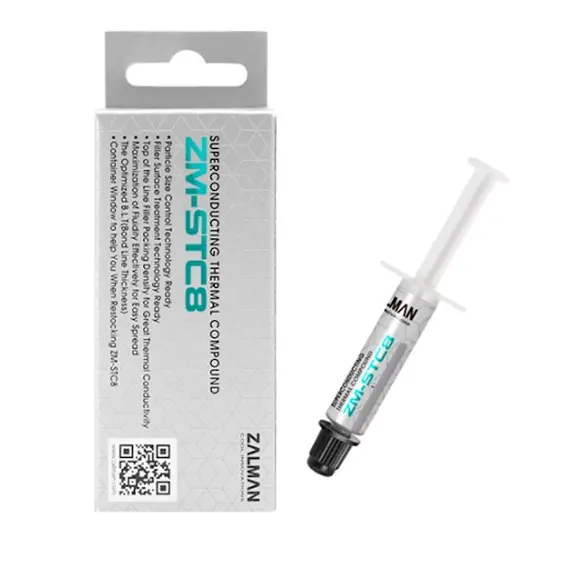 თერმო პასტა Zalman ZM-STC8 Thermal Compound , 3 image - Primestore.ge