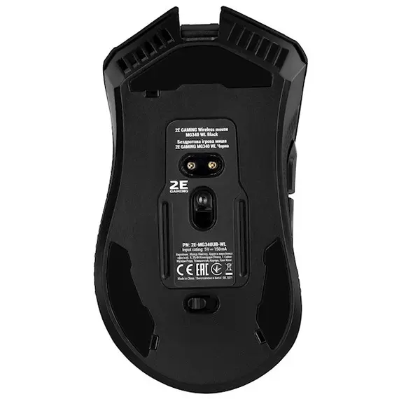 Mouse 2E 2E-MG340UB-WL Gaming mouse MG340 WL, RGB, USB, Black, 8 image