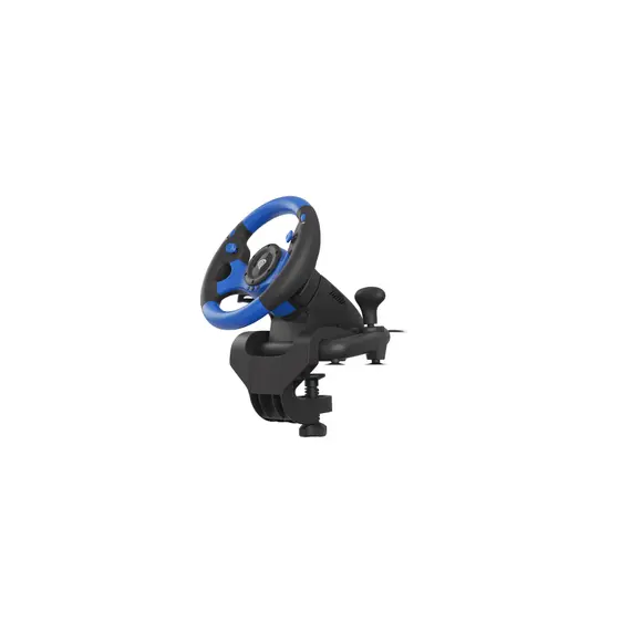 სათამაშო საჭე Genesis Seaborg 350 - Black/Blue , 2 image - Primestore.ge