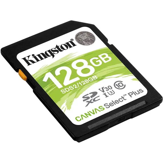 მეხსიერების ბარათი Kingston 128GB SDXC C10 UHS-I R100MB/s , 4 image - Primestore.ge