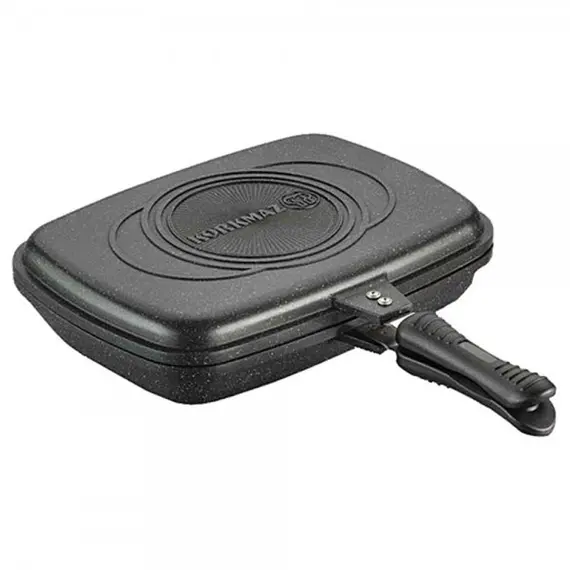 ტაფა KORKMAZ A1469 Duplo Grill Frypan 34x25x8cm  - Primestore.ge