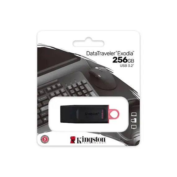 ფლეშ მეხსიერება Kingston 256GB USB 3.2 Gen1 DT Exodia , 3 image - Primestore.ge