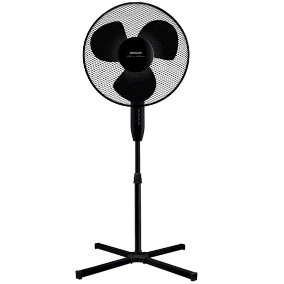 ვენტილატორი Sencor SFN 4031BK Fan, 3-in1 Function, Diameter- 40 cm, 625 x 625 x 1260mm, 40 W  - Primestore.ge