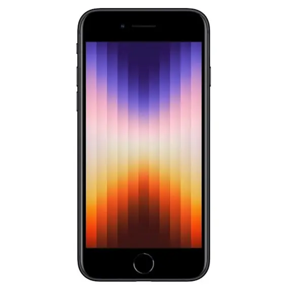 Mobile phone Apple iPhone SE (2022) 64GB Midnight, Model A2783, 2 image