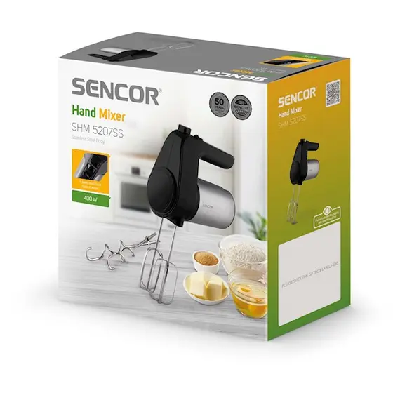 მიქსერი SENCOR SHM 5207SS Hand Mixer , 7 image - Primestore.ge