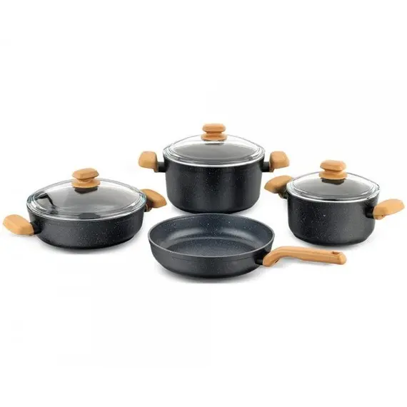 ქვაბის და ტაფის ნაკრები KORKMAZ A1249 MONTANA COOKWARE  - Primestore.ge