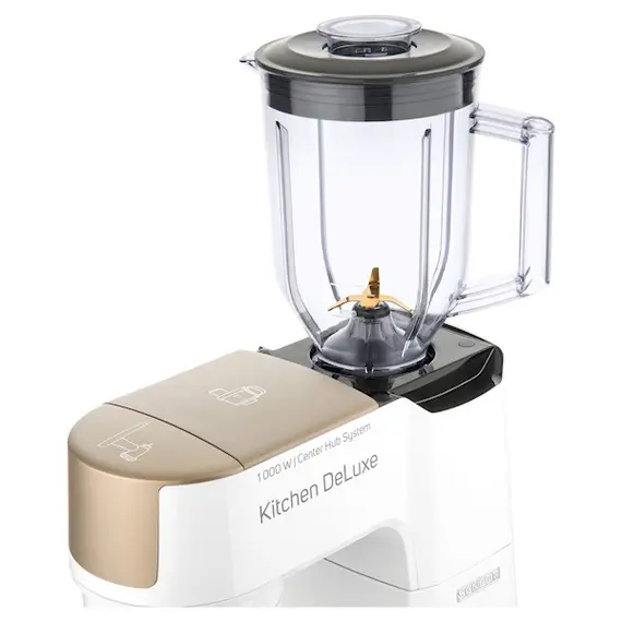 სამზარეულოს კომბაინი Sencor STM 4467CH Full Food processor, 4.5-litre bowl, 1,000W,Kneading,Whisking,Chopping/cutting,Grating,Meat grinder,Mixer, 8 levels,85db, 33.5x22x36 , 6 image - Primestore.ge