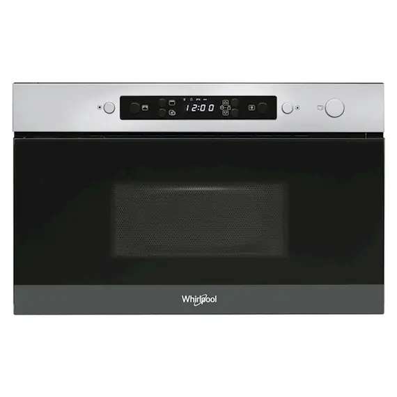 Built-in electric oven Whirlpool AMW 4920 / IX Black-Silver / 750 W / Display / 22 Litres / 595Ñ… 382Ñ… 316 CM