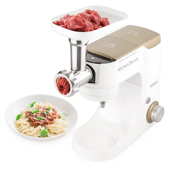 სამზარეულოს კომბაინი Sencor STM 4467CH Full Food processor, 4.5-litre bowl, 1,000W,Kneading,Whisking,Chopping/cutting,Grating,Meat grinder,Mixer, 8 levels,85db, 33.5x22x36 , 7 image - Primestore.ge