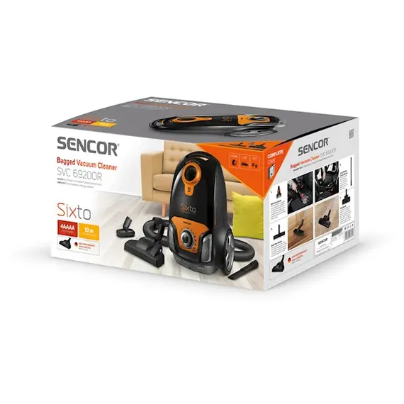 Vacuum cleaner SENCOR SVC 6920OR 4AAAA EcoPower Vacuum, 10 image