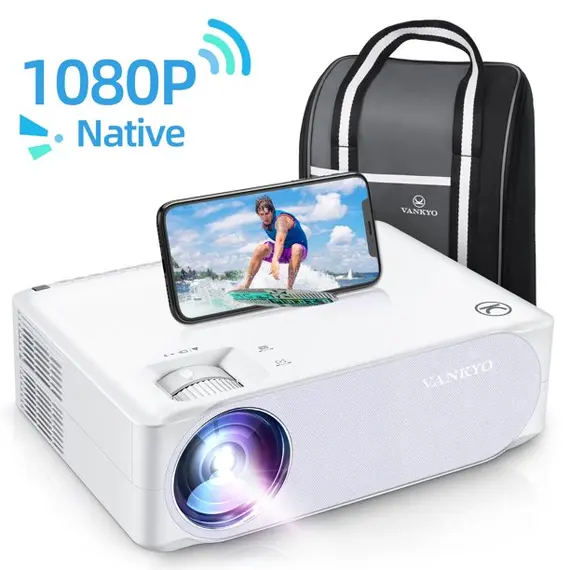 პროექტორი VANKYO Perfomance V630W 1080P Full HD Projector, 300'' LED Projector  - Primestore.ge