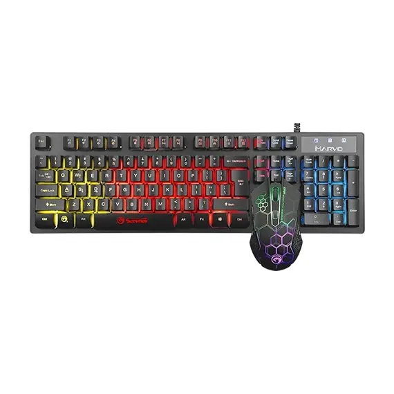 Keyboard and Mouse Marvo KM409 Wired Gaming Keyboard And Mouse Combo
