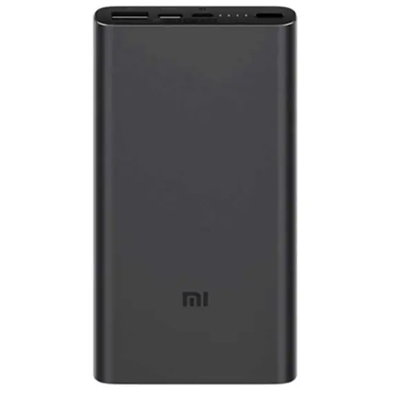 Portable Charger Xiaomi Mi Power Bank 3 10000 mAh (PLM13ZM) (Black) / VXN4274GL