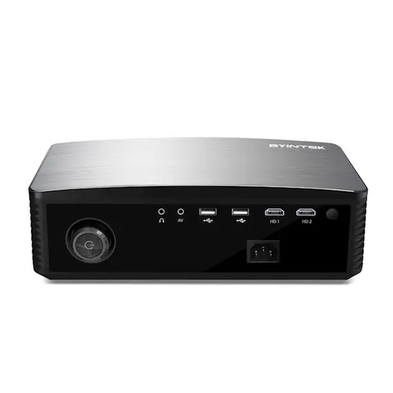 პროექტორი BYINTEK MOON K25 Smart Full HD 4K Home Theater Projector, LCD, LED, Android 9.0 OS, 2.4G/5G WiFi, BT4.0, RAM 1G DDR3, ROM 8G, Black , 4 image - Primestore.ge
