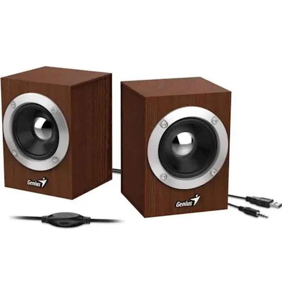 დინამიკი Genius SP-HF280 Wood USB  - Primestore.ge