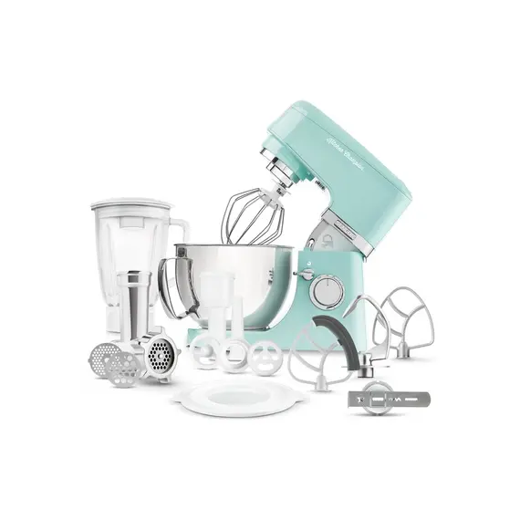 Kitchen combine Sencor STM 6351GR Food processor, 4.5-liter stainless steel bowl, Extremely powerful 1,000W, 1.5-liter glass blending jug, 8 speed levels, Pulse funct