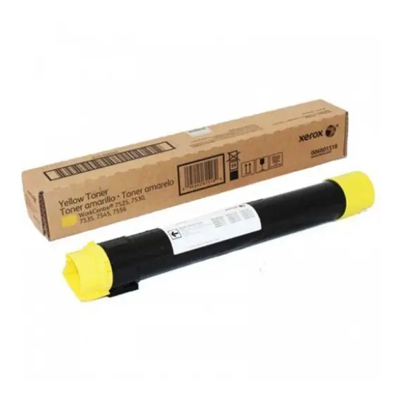 კარტრიჯი Xerox 006R01518 Toner Cartridge Yellow For WC7500/7800/7970 Series (15000 Pages)  - Primestore.ge