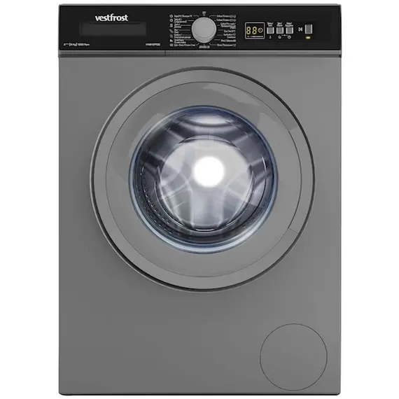 სარეცხი მანქანა Vestfrost VW612FT0S - 6KG, Speed: 1200, (60x43x85) SILVER  - Primestore.ge