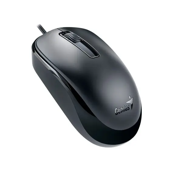კლავიატურა და მაუსი Genius, Keyboard Slim SlimStar C126, RU, USB Black GK-21003 , 3 image - Primestore.ge