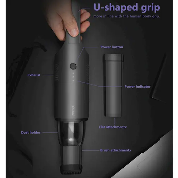 Car vacuum cleaner Xiaomi 70mai Vacuum Cleaner Swift Midrive PV01, 5 image