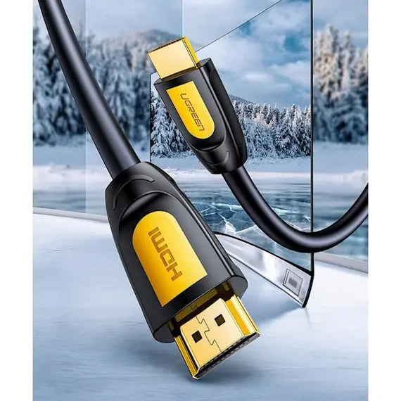 HDMI კაბელი UGREEN HD101 (10167) HDMI cable 1.4V, 19+1 full copper 5M , 3 image - Primestore.ge