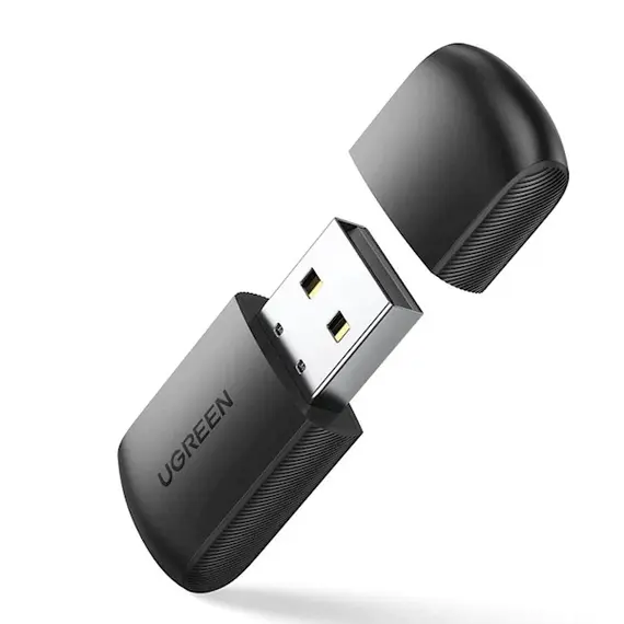 USB ადაპტერი Ugreen CM448 (20204), 2.4GHz, External Network Adapter, Black  - Primestore.ge
