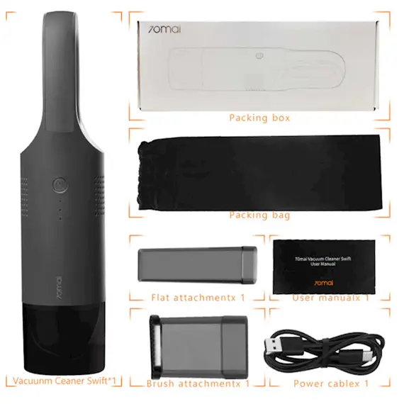 Car vacuum cleaner Xiaomi 70mai Vacuum Cleaner Swift Midrive PV01, 6 image