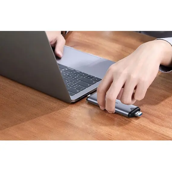 გარე მყარი დისკის ჩასადები Ugreen CM353 (70532), USB-C + USB-A M.2 NVMe Hard Drive Enclosure , 8 image - Primestore.ge