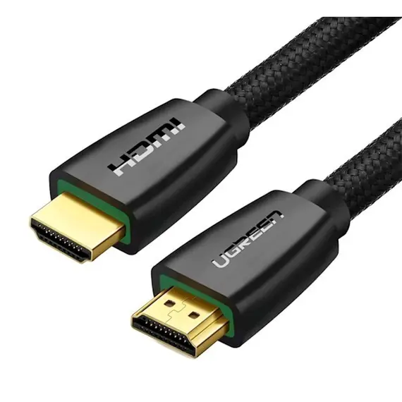 HDMI კაბელი UGREEN HD118 (40412) 4K UHD High Speed HDMI 2.0 Cable, 5m, Black , 2 image - Primestore.ge