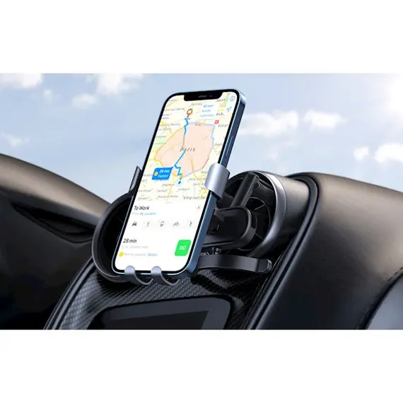მობილურის დამჭერი Ugreen LP274 (30401), Gravity Phone Holder for Round Air Vent , 3 image - Primestore.ge